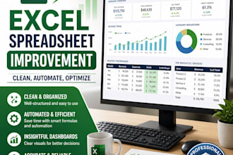 fix, improve or automate your spreadsheet