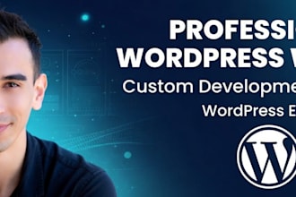 design and develop a responsive wordpress business website