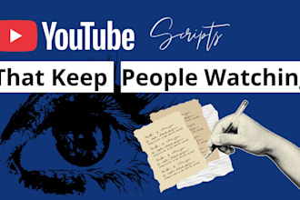 write a youtube script with ai