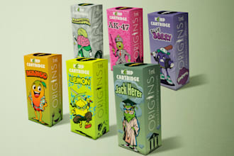 do brand mascot and character design for urban brands