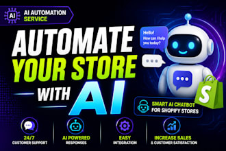 build an ai shopify chatbot