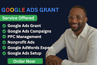 setup and manage google ads grant for nonprofits