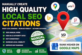 manually create high quality local SEO citations