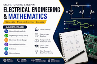 provide online tutoring in electrical engineering subjects