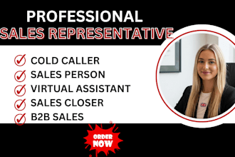 sales development representative cold caller sales closer b2b sales sales person