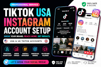 create USA tiktok account US tiktok USA instagram account tiktok USA