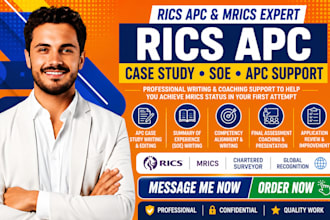 write your rics apc case study, soe and mrics application