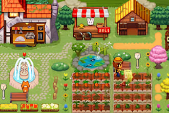 create pixel art tileset sprite rpg maker 2d sprite sheet character animation