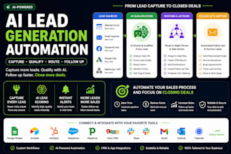 build ai lead generation and sales automation workflows