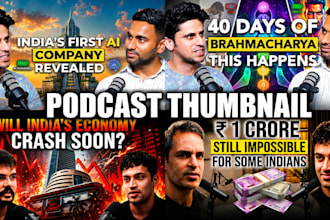 make amazing podcast thumbnails