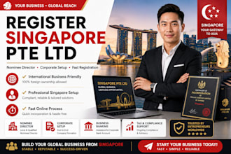 register singapore pte ltd company with nominee director service