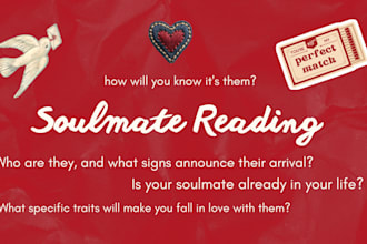do a soulmate reading and describe your future partner