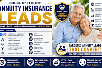 annuity insurance leads life insurance health insurance iul leads final expense