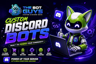 create a custom discord bot using python