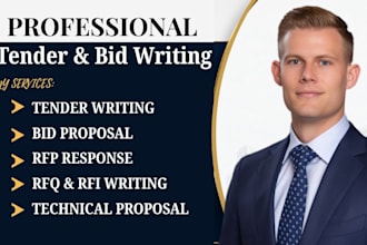 write winning tender, bid proposal, rfp, rfq and business proposal