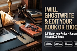 ebook ghostwriter,self help ebook,romance ghostwriter,non fiction self help book