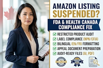 fix your amazon restricted product fda label compliance