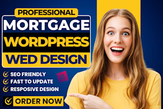build real estate website mortgage, realtor, investor real estate agent website