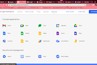 build a google site with workspace email and automation