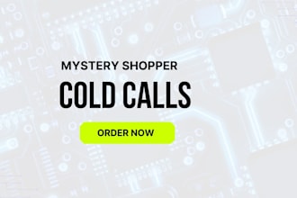 be your mystery shopper