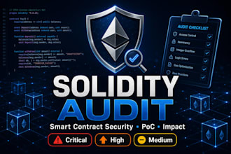 audit your solidity smart contract for security vulnerabilities