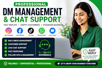 provide professional live chat customer support