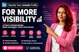 rewrite your linkedin profile for more visibility