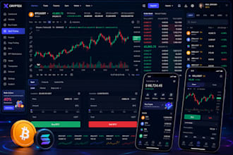 develop web3 crypto wallet app blockchain game and exchange app