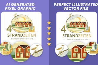 vectorize ai generated logo, image and graphic