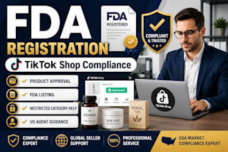 fix fda compliance and tiktok shop product approval