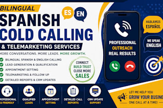 do spanish b2b cold calling appointment setting virtual assistant support