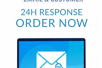 be your virtual assistant for email and customer support
