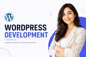 develop perfect modern wordpress website