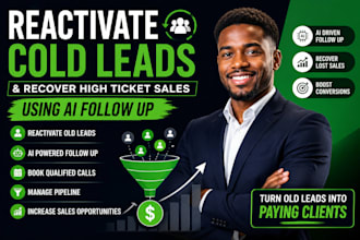 do account executive and reactivate old CRM leads with ai sales follow up