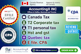 efile canada corporation tax t2 canada as CPA business tax canada bookkeepeing