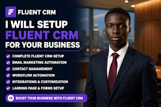 setup fluentcrm email marketing automation and CRM