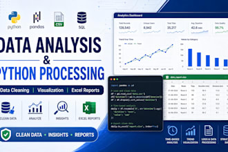 analyze timebased data, logs and trends using python