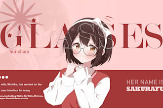 design anime aesthetic gfx and creative album cover art