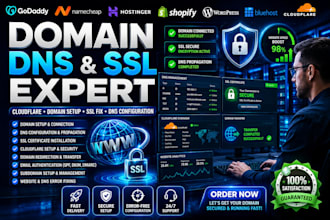 connect domain subdomain redirect or transfer domain dns on cloudflare godaddy