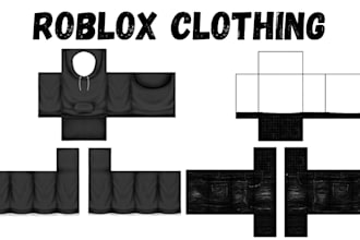 design ugc model,shirt and pants, layered clothing,gfx,aesthetic outfits,gui