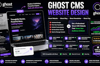 do ghost cms ghost website ghost blog ghost newsletter ghost theme install ghost