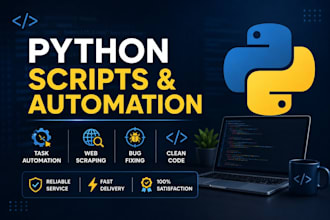 create python scripts and automation tools