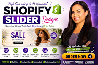 design shopify banner, website banner, website slider, web slider