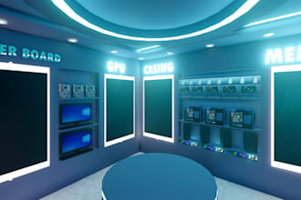 make 3d floor plan, 3d interior of residential and commercial spaces