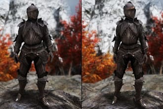 do skyrim mod, weapon, armor skins, unity, dayz, fivem props and fallout
