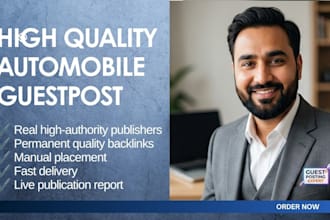 publish automobile guestpost on high da car blogs for SEO ranking