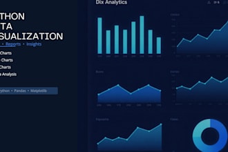 create python data visualizations