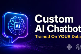 build a custom ai chatbot trained on your data using gpt and rag