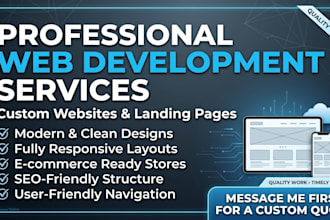 code your desired website
