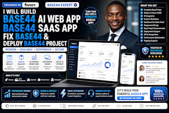 build base44 ai web app base44 saas app fix base44 and deploy base44 project